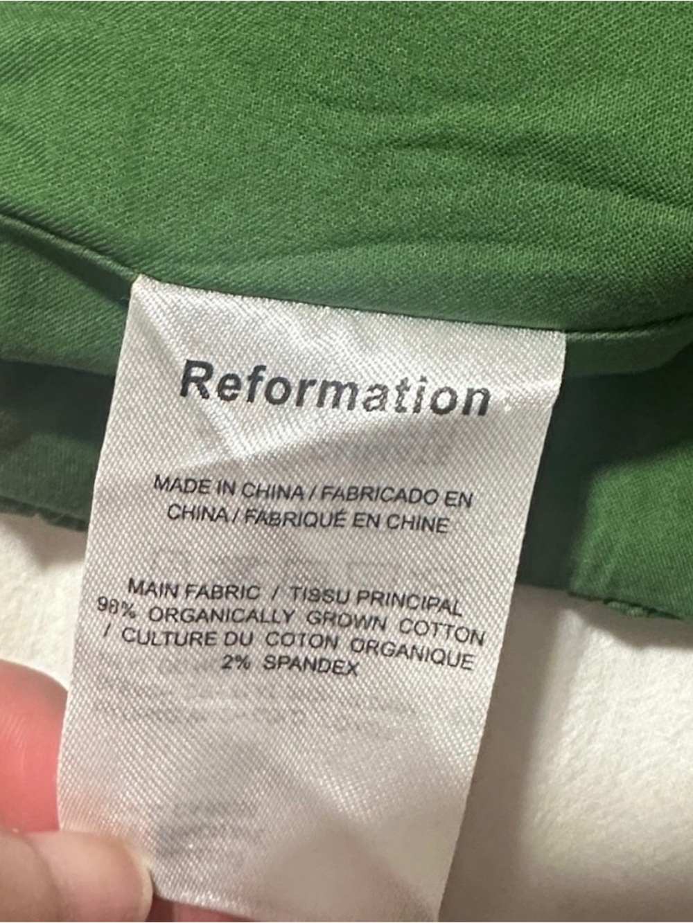 Reformation Brio Crop Cami - Picture 7 of 8